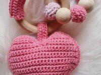 Greifling Herz rosa