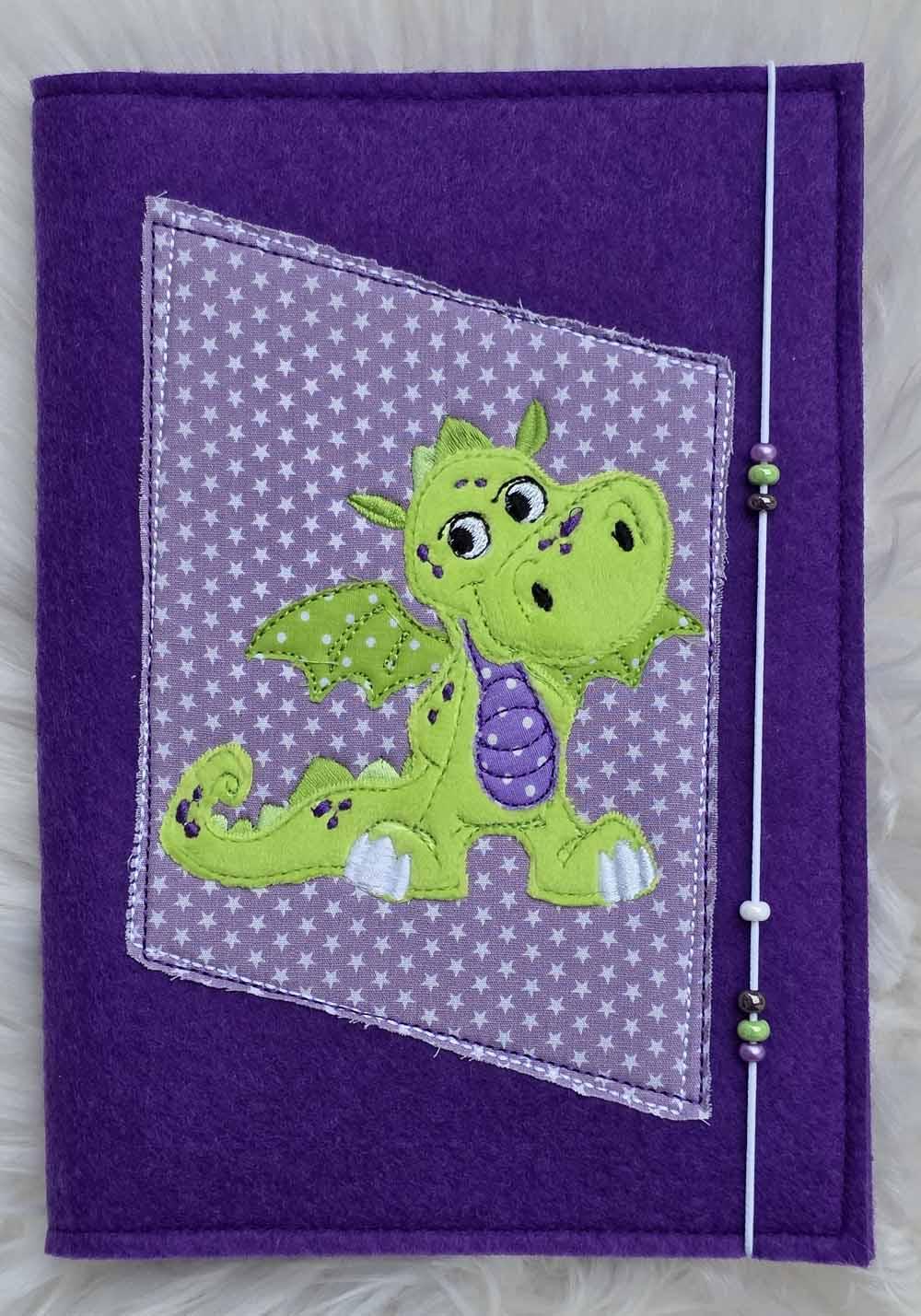 Gesundheitsheft Hülle Drache