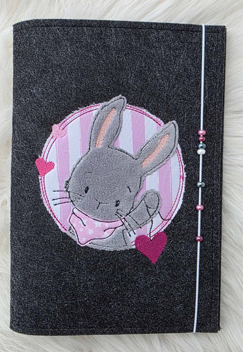 Gesundheitsheft Hülle Hase